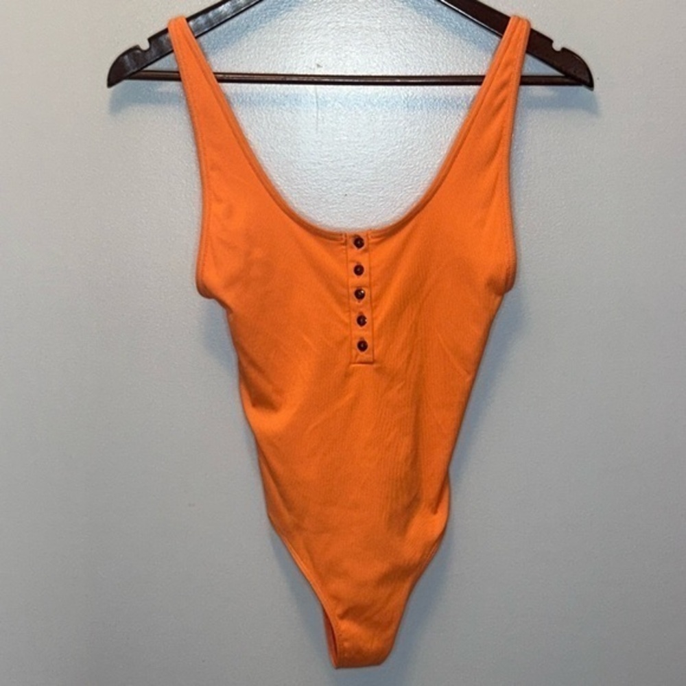 ✨Zara Orange One Piece Swimsuit